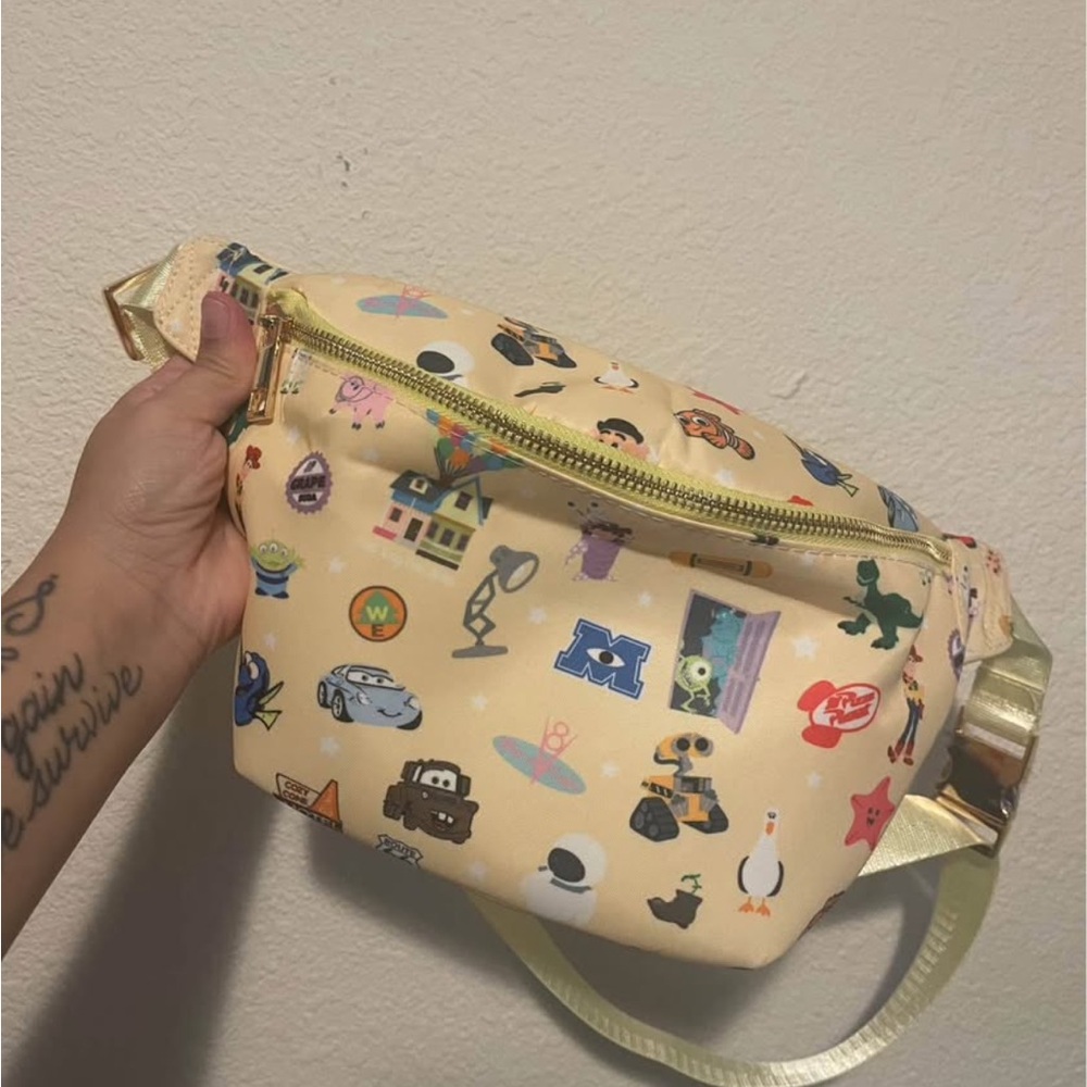 Disney Themed Crossbody Bag - Cream